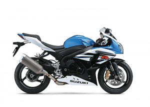 GSX-R1000 Blauw / Wit