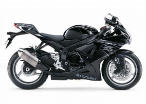 GSXR600 Zwart